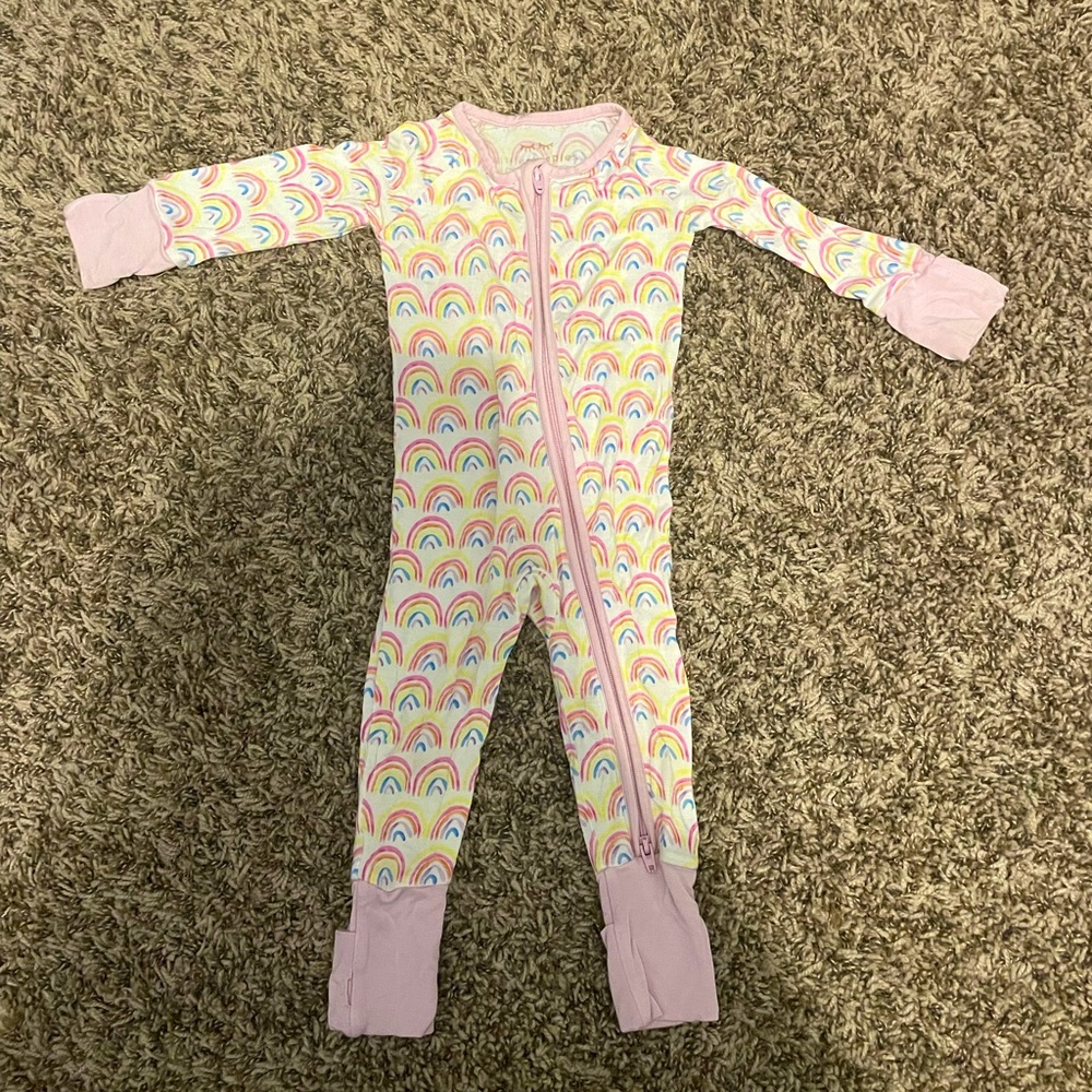 Little Sleepies Pink Rainbows